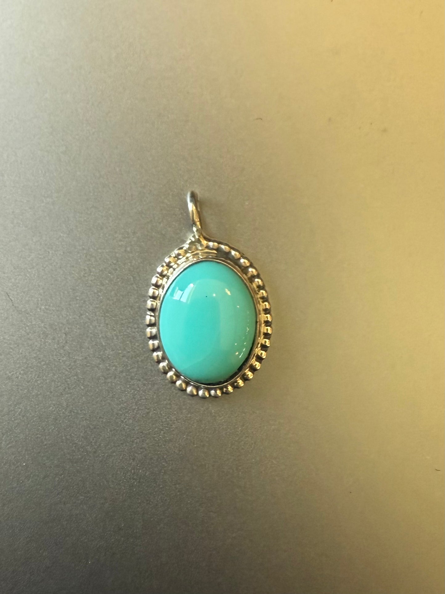 Navajo - Jan Mariano - Turquoise Pendant