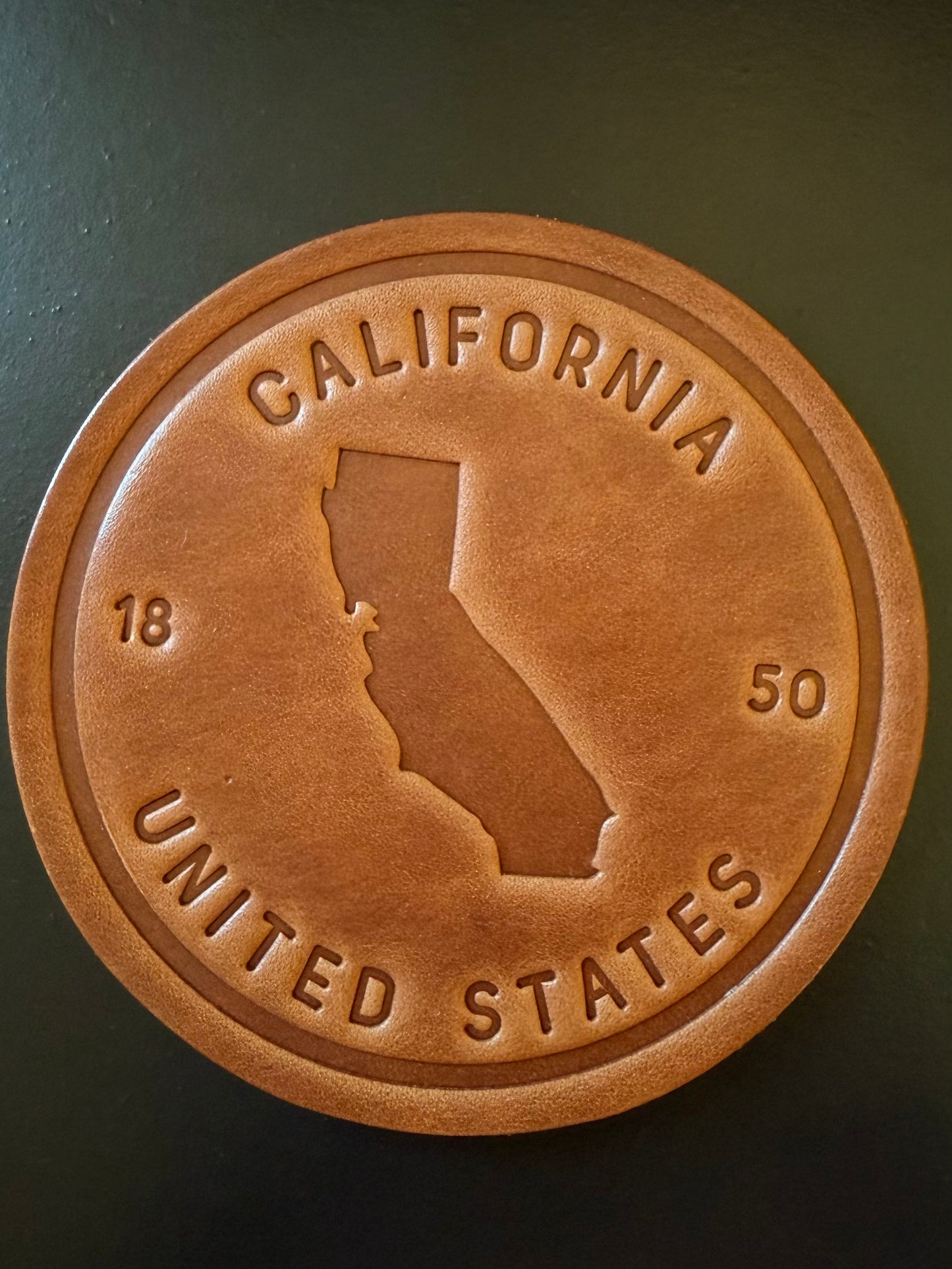 California State Silhouette Coaster